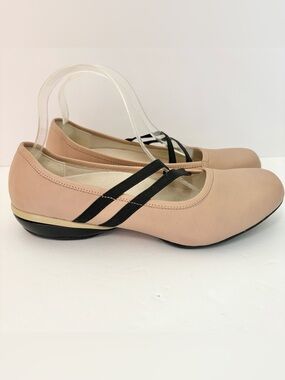 Kuru Bella MJ Tan Nude Comfort Ballet Flats Shoes